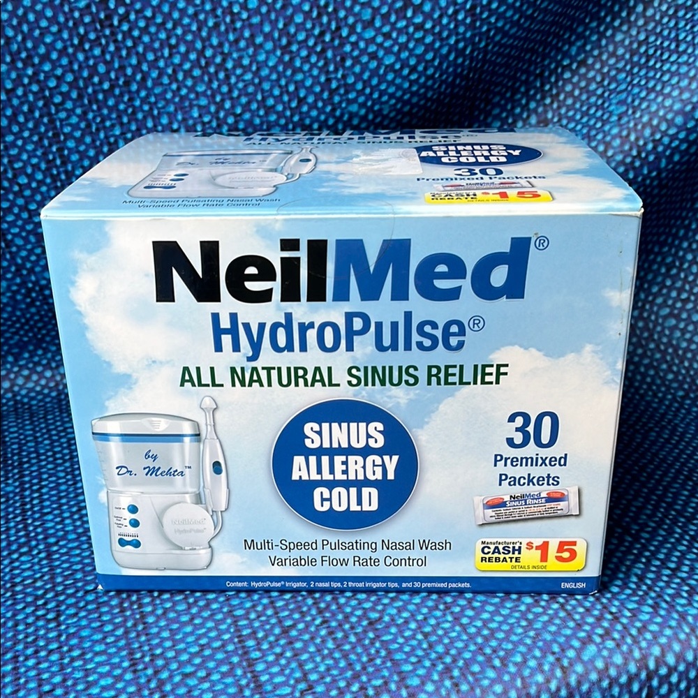 NEW NeilMed HydroPulse Sinus Relief System